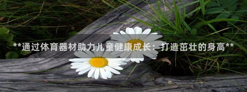 极悦娱乐登录拒绝访问怎么办：**通过体育器材助力儿童