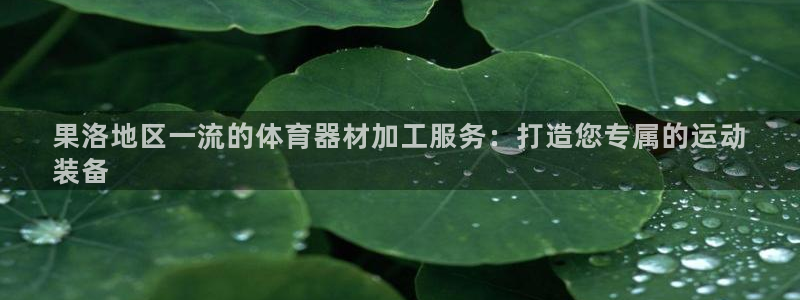 极悦平台官方网站：果洛地区一流的体育器材加工服务：打
