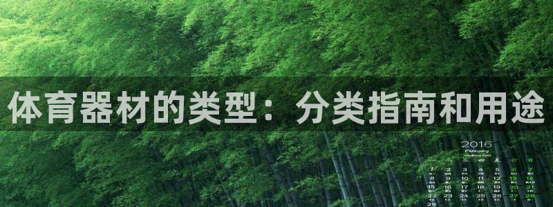 极悦平台创始人背景故事：体育器材的类型：分类指南和用
