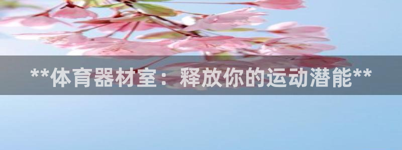 极悦平台注册用户名验证不了：**体育器材室：释放你的