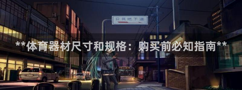 极悦娱乐代理：**体育器材尺寸和规格：购买前必知指南