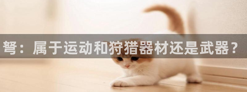 极悦平台官方网站入口链接手机：弩：属于运动和狩猎器材