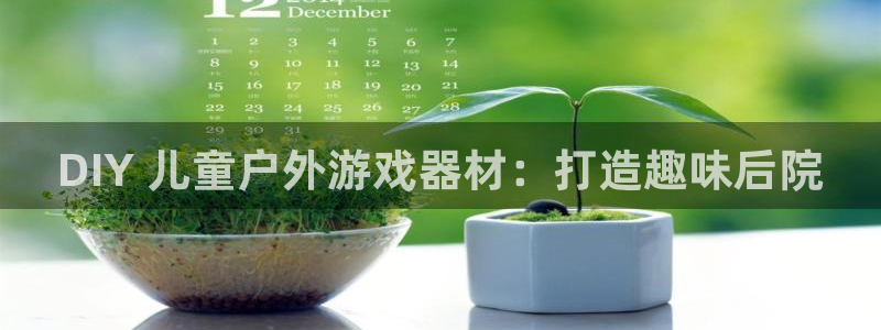 极悦娱乐最新版本更新内容介绍：DIY 儿童户外游戏器