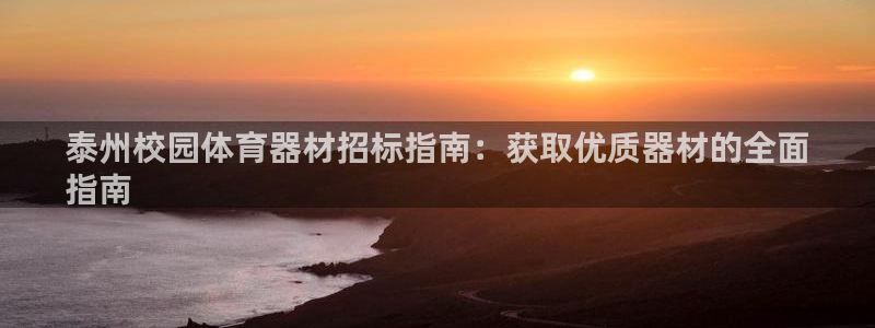 极悦官方网站入口网址：泰州校园体育器材招标指南：获取