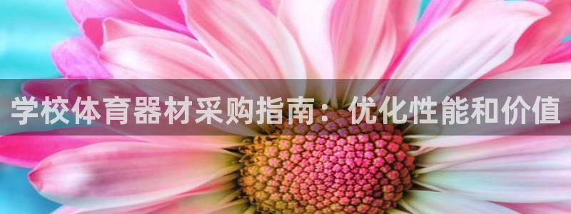极悦娱乐创始人背景故事是什么：学校体育器材采购指南：