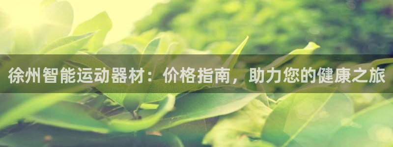 极悦娱乐现在叫什么：徐州智能运动器材：价格指南，助力