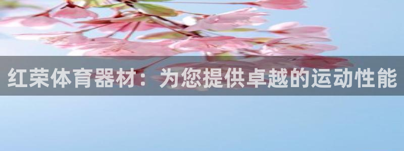 极悦平台代理怎么赚钱：红荣体育器材：为您提供卓越的运